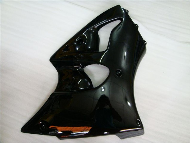 Glossy Black 2000-2002 ZX6R Motorcycle Fairings Glossy Black 2000-2002 ZX6R Motorcycle Fairings