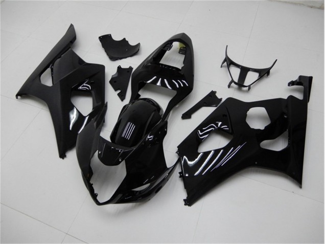 Glossy Black 2003-2004 GSXR 1000 Full Motorcycle Fairing Kits Glossy Black 2003-2004 GSXR 1000 Full Motorcycle Fairing Kits