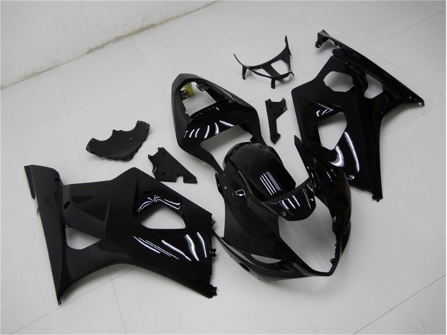 Glossy Black 2003-2004 GSXR 1000 Full Motorcycle Fairing Kits Glossy Black 2003-2004 GSXR 1000 Full Motorcycle Fairing Kits