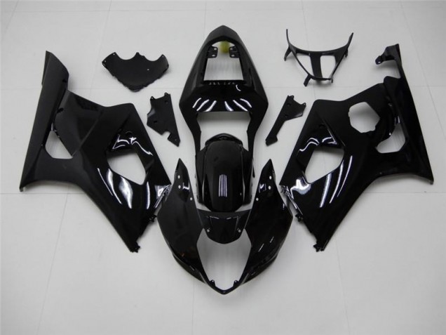 Glossy Black 2003-2004 GSXR 1000 Full Motorcycle Fairing Kits Glossy Black 2003-2004 GSXR 1000 Full Motorcycle Fairing Kits