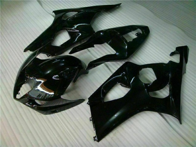 Glossy Black 2003-2004 GSXR 1000 Motorcycle Fairing Glossy Black 2003-2004 GSXR 1000 Motorcycle Fairing
