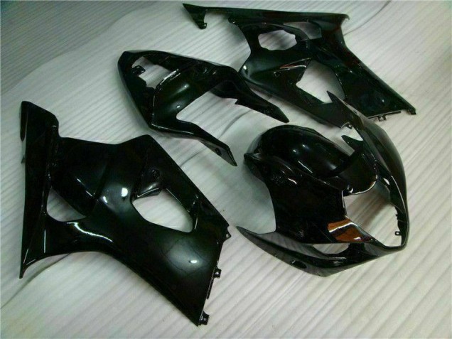 Glossy Black 2003-2004 GSXR 1000 Motorcycle Fairing Glossy Black 2003-2004 GSXR 1000 Motorcycle Fairing
