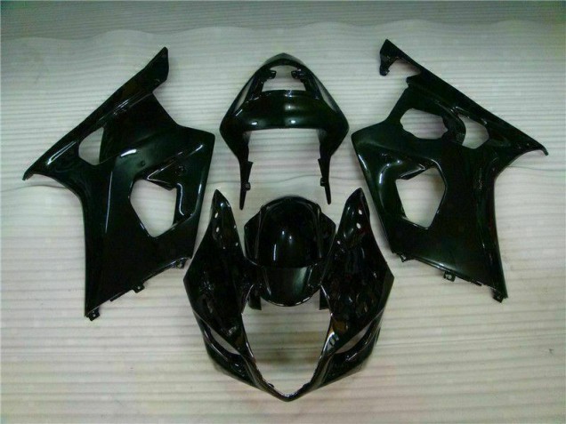 Glossy Black 2003-2004 GSXR 1000 Motorcycle Fairing Glossy Black 2003-2004 GSXR 1000 Motorcycle Fairing