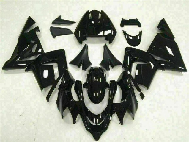 Glossy Black 2003-2005 ZX10R Motorcycle Fairings Glossy Black 2003-2005 ZX10R Motorcycle Fairings