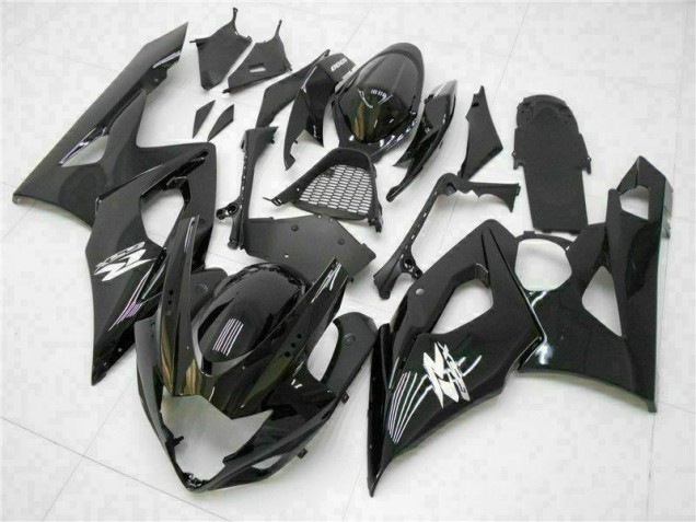 Glossy Black 2005-2006 GSXR 1000 Motorcycle Fairing Glossy Black 2005-2006 GSXR 1000 Motorcycle Fairing