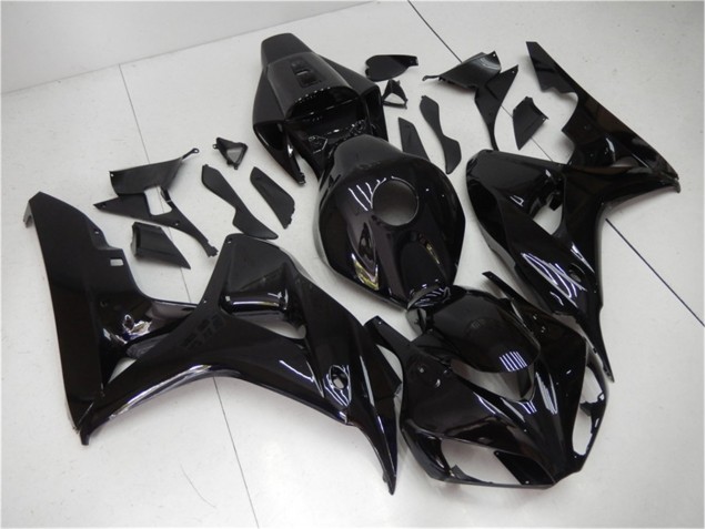 Glossy Black 2006-2007 CBR1000RR Motorcycle Bodywork Glossy Black 2006-2007 CBR1000RR Motorcycle Bodywork