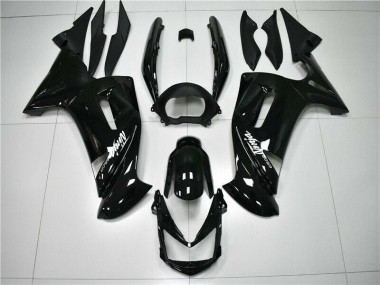 Glossy Black 2006-2008 EX650 Motorcycle Fairings