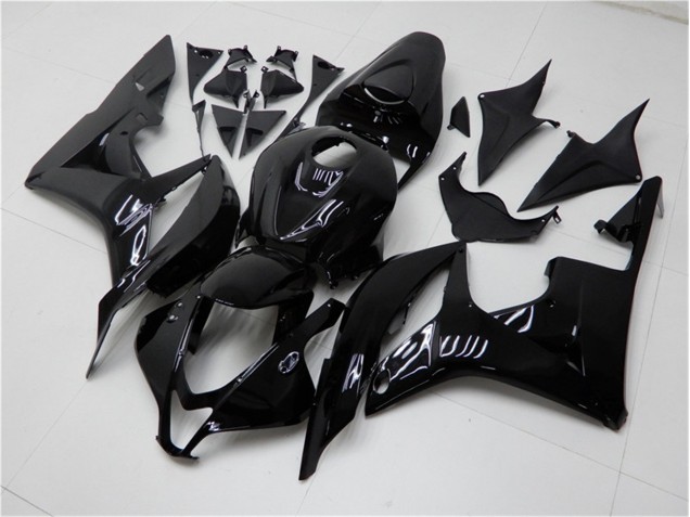 Glossy Black 2007-2008 CBR600RR Motorcycle Fairings Glossy Black 2007-2008 CBR600RR Motorcycle Fairings