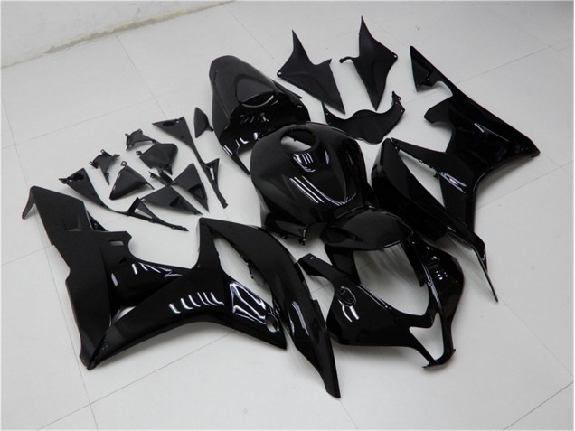 Glossy Black 2007-2008 CBR600RR Motorcycle Fairings Glossy Black 2007-2008 CBR600RR Motorcycle Fairings