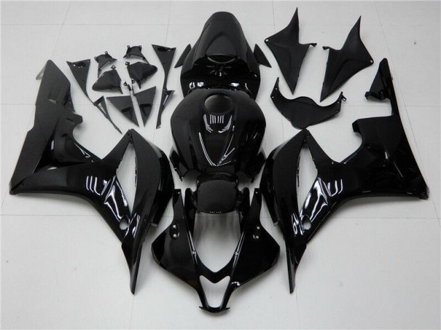Glossy Black 2007-2008 CBR600RR Motorcycle Fairings Glossy Black 2007-2008 CBR600RR Motorcycle Fairings