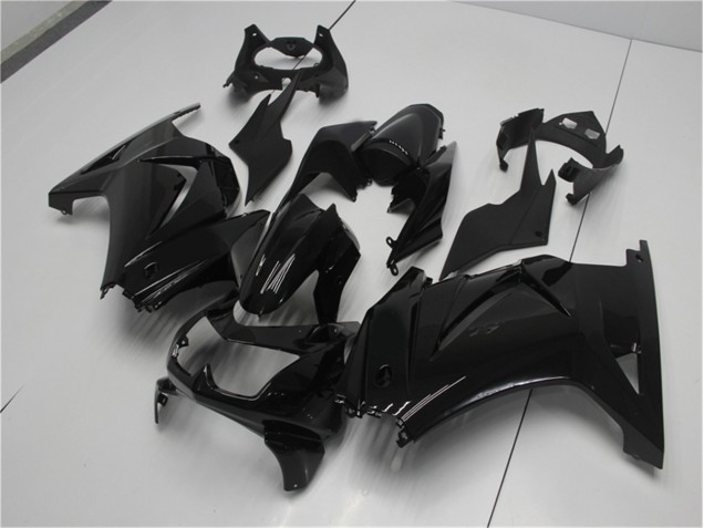 Glossy Black 2008-2012 EX250 Motorcycle Fairings Glossy Black 2008-2012 EX250 Motorcycle Fairings