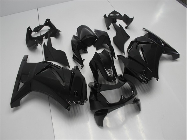 Glossy Black 2008-2012 EX250 Motorcycle Fairings Glossy Black 2008-2012 EX250 Motorcycle Fairings