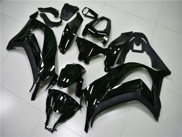 Glossy Black 2011-2015 ZX10R Motorcycle Fairings Glossy Black 2011-2015 ZX10R Motorcycle Fairings