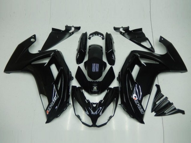 Glossy Black 2012-2016 EX650 Motorcycle Fairings Glossy Black 2012-2016 EX650 Motorcycle Fairings