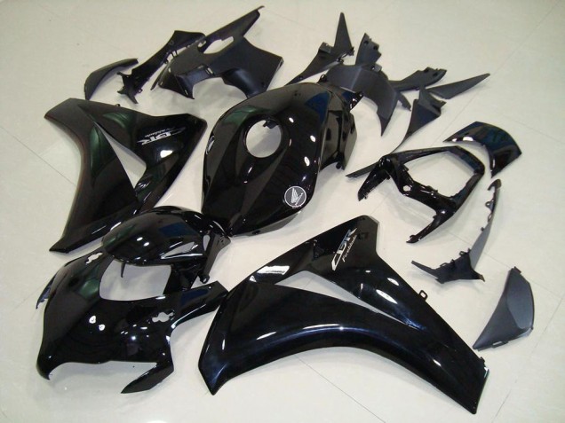 Glossy Black Chrome Decals 2008-2011 CBR1000RR Motorcycle Fairings Glossy Black Chrome Decals 2008-2011 CBR1000RR Motorcycle Fairings