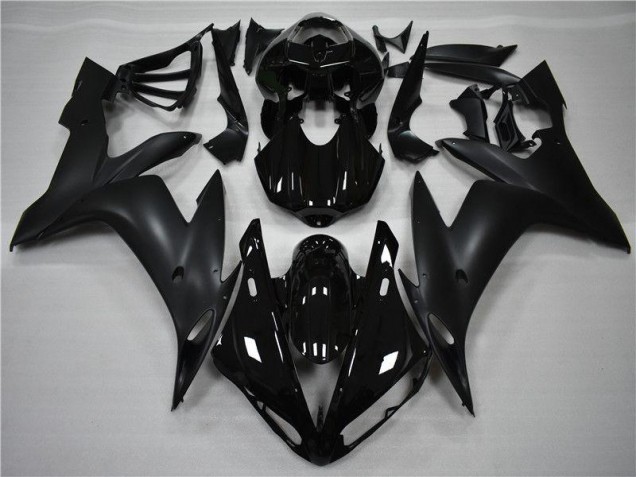 Glossy Matte Black 2004-2006 YZF R1 Motorcycle Fairings Glossy Matte Black 2004-2006 YZF R1 Motorcycle Fairings