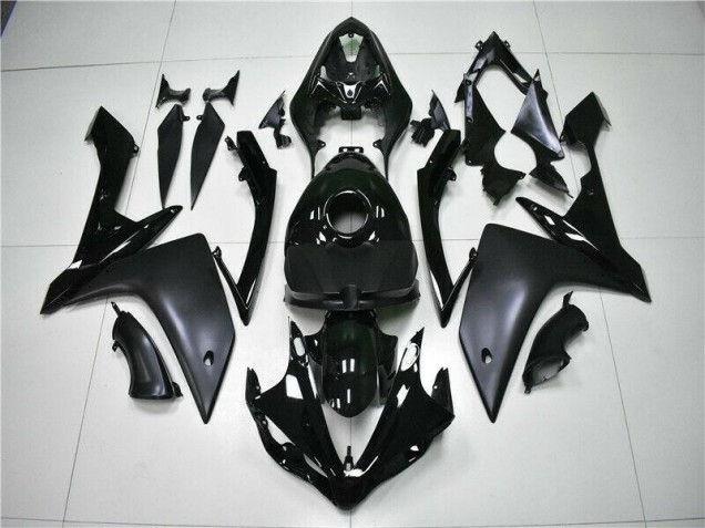 Glossy Matte Black 2007-2008 YZF R1 Motorcycle Fairings Glossy Matte Black 2007-2008 YZF R1 Motorcycle Fairings