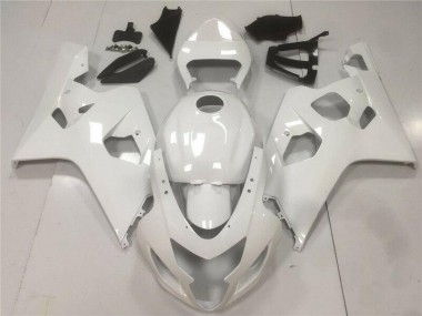 Glossy White 2004-2005 GSXR 600/750 Motorcycle Fairings