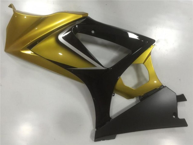 Gold Black 2007-2008 GSXR 1000 Motorcycle Fairing Gold Black 2007-2008 GSXR 1000 Motorcycle Fairing