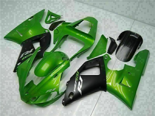 Green 2000-2001 YZF R1 Motorcycle Fairings Green 2000-2001 YZF R1 Motorcycle Fairings