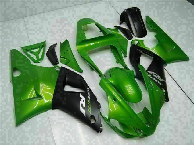 Green 2000-2001 YZF R1 Motorcycle Fairings Green 2000-2001 YZF R1 Motorcycle Fairings