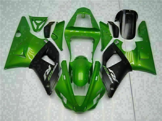 Green 2000-2001 YZF R1 Motorcycle Fairings Green 2000-2001 YZF R1 Motorcycle Fairings