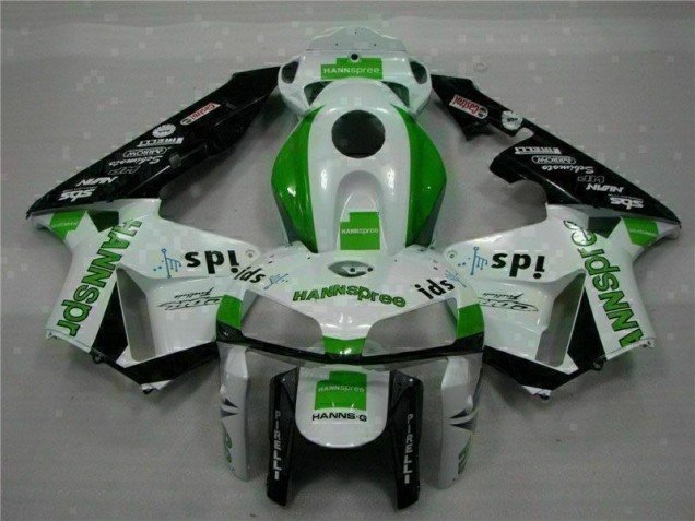 Green 2005-2006 CBR600RR Motorcycle Fairings Green 2005-2006 CBR600RR Motorcycle Fairings