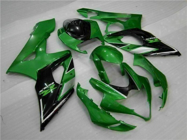Green 2005-2006 GSXR 1000 Motorcycle Fairing Green 2005-2006 GSXR 1000 Motorcycle Fairing