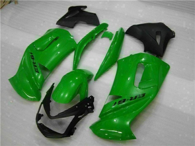 Green 2006-2008 EX650 Motorcycle Fairings Green 2006-2008 EX650 Motorcycle Fairings