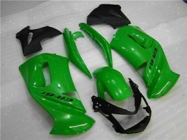 Green 2006-2008 EX650 Motorcycle Fairings Green 2006-2008 EX650 Motorcycle Fairings