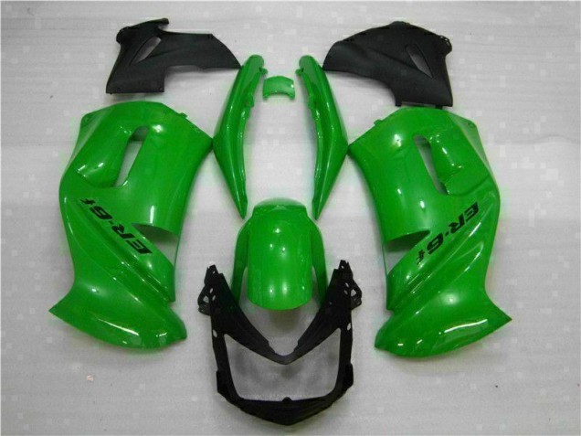 Green 2006-2008 EX650 Motorcycle Fairings Green 2006-2008 EX650 Motorcycle Fairings