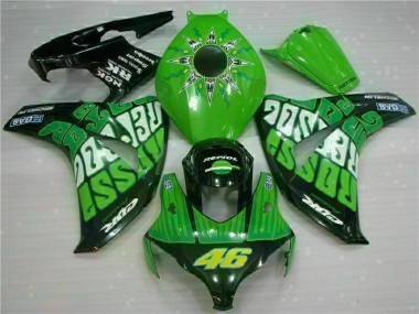 Green 2008-2011 CBR1000RR Motorcycle Fairings