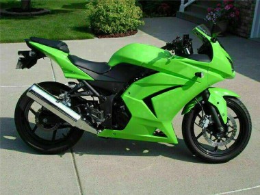 Green 2008-2012 EX250 Motorcycle Fairing