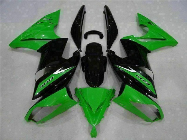 Green Black 2006-2008 EX650 Motorcycle Fairing Green Black 2006-2008 EX650 Motorcycle Fairing