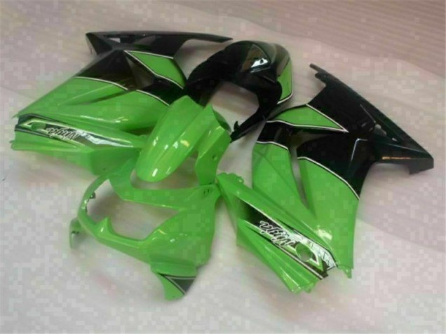 Green Black 2008-2012 EX250 Full Motorcycle Fairing Kits Green Black 2008-2012 EX250 Full Motorcycle Fairing Kits