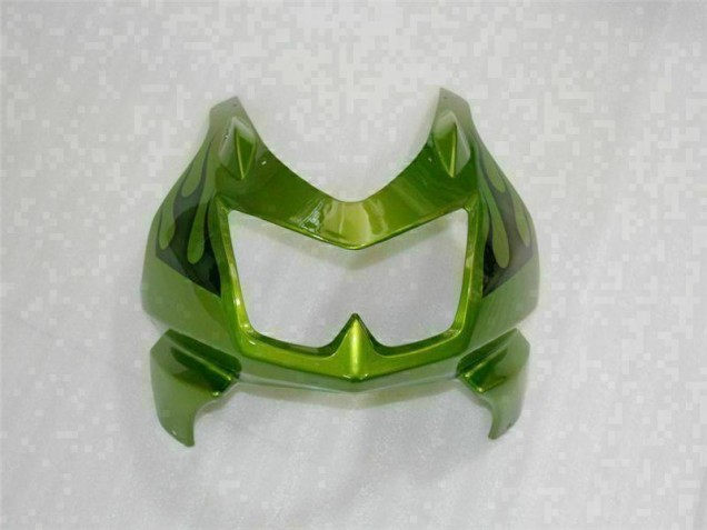 Green Black 2008-2012 EX250 Motorcycle Fairings Green Black 2008-2012 EX250 Motorcycle Fairings