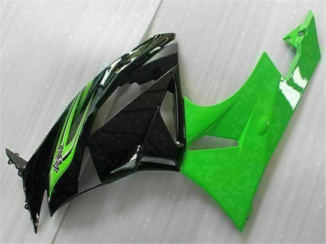 Green Black 2009-2012 ZX6R Motorcycle Fairings Green Black 2009-2012 ZX6R Motorcycle Fairings