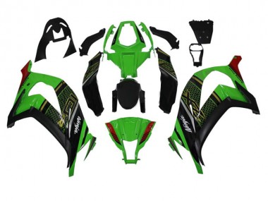 Green Black 2011-2015 ZX10R Motorcycle Fairing