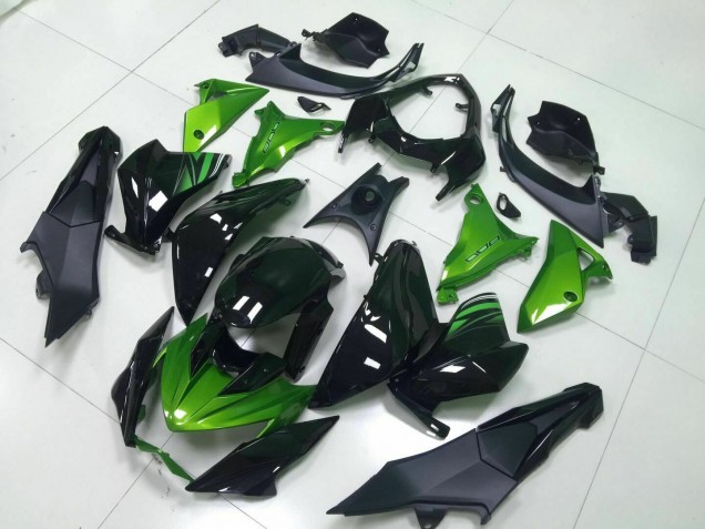 Green Black 2013-2016 Z800 Motorcycle Fairings Green Black 2013-2016 Z800 Motorcycle Fairings