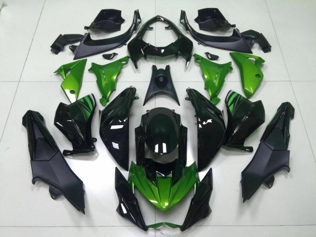 Green Black 2013-2016 Z800 Motorcycle Fairings Green Black 2013-2016 Z800 Motorcycle Fairings