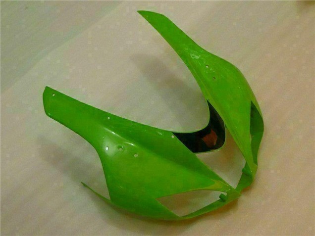 Green Black Dunlop 2007-2008 ZX6R Motorcycle Fairings Green Black Dunlop 2007-2008 ZX6R Motorcycle Fairings