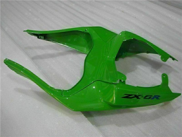 Green Black LeoVince 2009-2012 ZX6R Motorcycle Fairings Green Black LeoVince 2009-2012 ZX6R Motorcycle Fairings