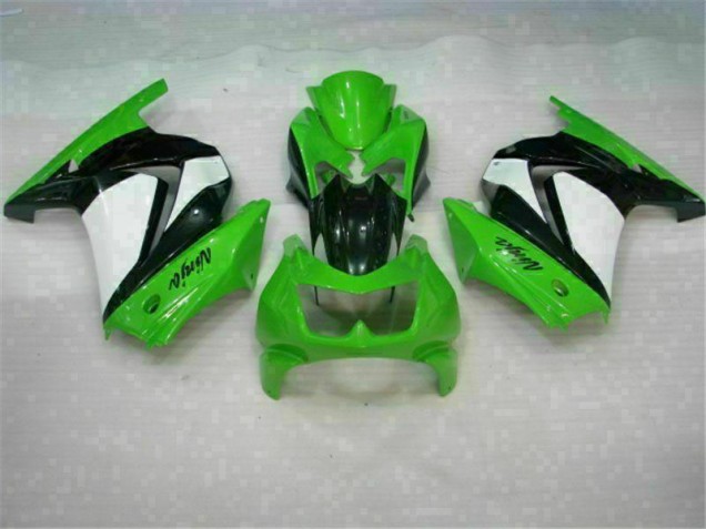 Green Black Ninja 2008-2012 EX250 Full Motorcycle Fairing Kits Green Black Ninja 2008-2012 EX250 Full Motorcycle Fairing Kits