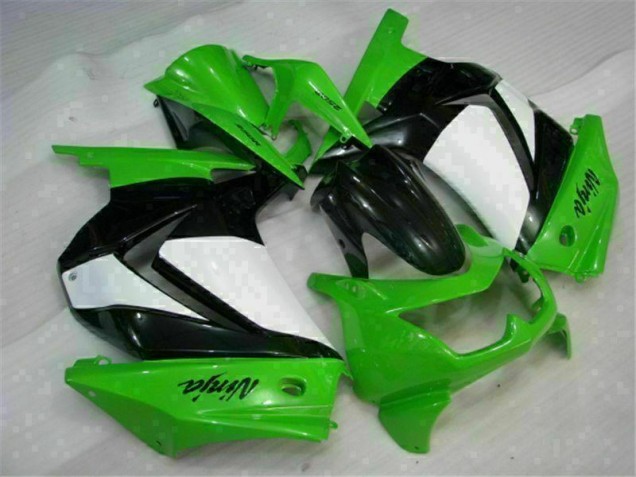 Green Black Ninja 2008-2012 EX250 Motorcycle Fairing Kits Green Black Ninja 2008-2012 EX250 Motorcycle Fairing Kits