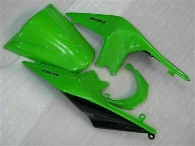 Green Black Ninja 2008-2012 EX250 Motorcycle Fairing Kits Green Black Ninja 2008-2012 EX250 Motorcycle Fairing Kits