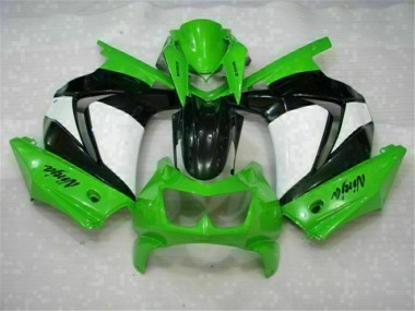 Green Black Ninja 2008-2012 EX250 Motorcycle Fairing Kits