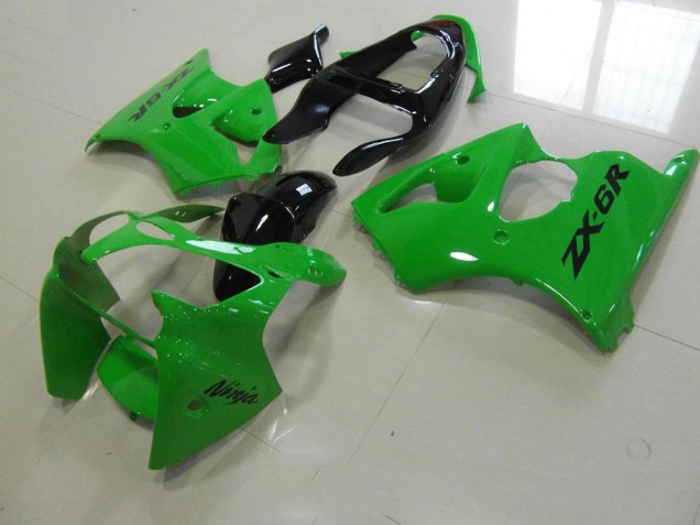 Green Black Tail 2000-2002 ZX6R Motorcycle Fairings Green Black Tail 2000-2002 ZX6R Motorcycle Fairings