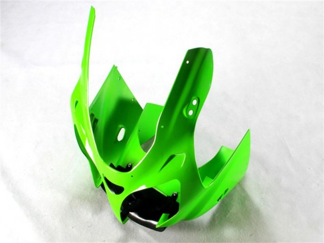 Green Black White 2000-2002 ZX6R Motorcycle Fairings Green Black White 2000-2002 ZX6R Motorcycle Fairings
