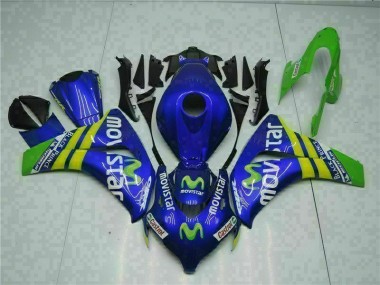 Green Blue 2008-2011 CBR1000RR Motorcycle Fairings
