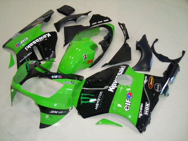 Green Monster 2000-2001 ZX12R Motorcycle Fairings Green Monster 2000-2001 ZX12R Motorcycle Fairings